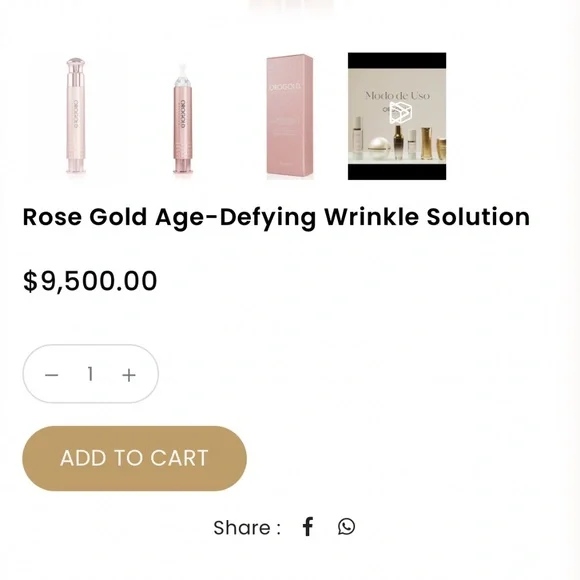 Orogold wrinkle solution - Picture 3 of 4